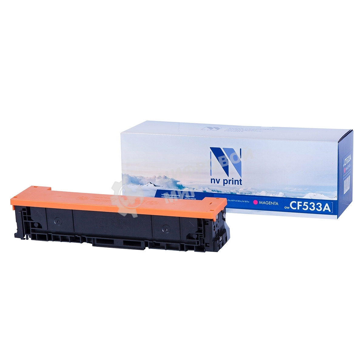 Картридж лазерный NVPrint совместимый HP CF533A Magenta для Color LaserJet Pro MFP M180n/M181fw (900k)