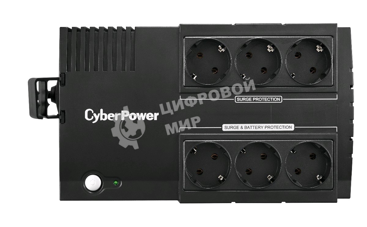 Источник бесперебойного питания CyberPower BS450E черный 450VA