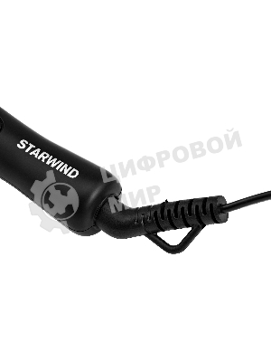 Щипцы для завивки волос Starwind SHS 7035 черный/фиолетовый, 13-19 мм, 200 °C, 1 режим