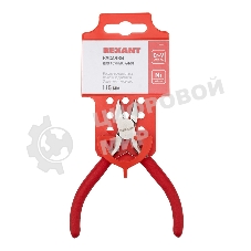 Кусачки для точных работ Rexant 115 мм никелированные, авторазжим, обливные рукоятки