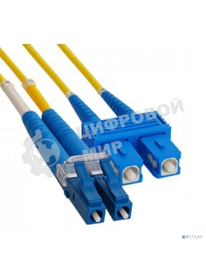 Патч-корд оптический переходной Rexant (SM), 9/125 (OS2), LC/UPC-SC/UPC, (Duplex), LSZH, 2м