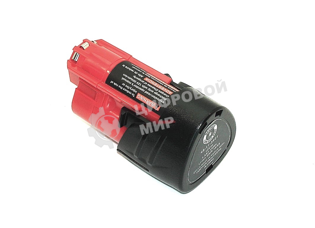 Аккумулятор для Milwaukee M12/M18 (p/n: 48-11-2401) 1.5Ah 12V Li-Ion