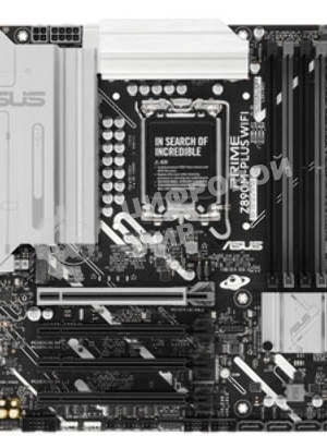 Материнская плата ASUS PRIME Z890M-PLUS WIFI, LGA 1851, Intel Z890, 4xDDR5, 6xSATA, 3xM.2, 1xPCIe 5.0 x16, 1xPCIe 4.0 x4, 2xPCIe 4.0 x1, 1xHDMI, 1xDP, 1x2.5Gb LAN, 2xUSB-A 2.0, 4xUSB-A 3.2 Gen 1, 1xUSB-A 3.2 Gen 2, 1xUSB-C 3.2 Gen 2x2, 3x3.5 мм, 7.1, mATX