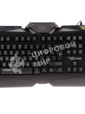 Клавиатура Qumo Dragon War Spirit проводная, USB Type-A, чёрный