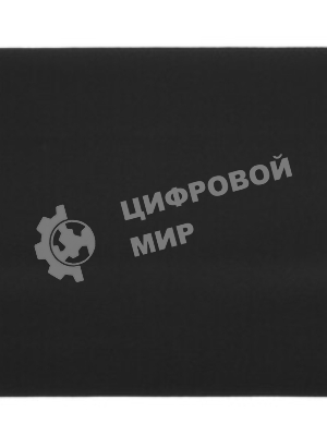 Коврик для мыши Gembird MP-BLACK, черный, размеры 250x200x2мм, полиэстер/резина