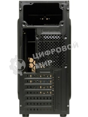 Компьютерный корпус Miditower ExeGate EVO-8227-NPX700 (ATX, БП 700NPX с вент. 12см, 2*USB+1*USB 3.0+HD Audio, черный, 3 вент. RGb, закаленное стекло)