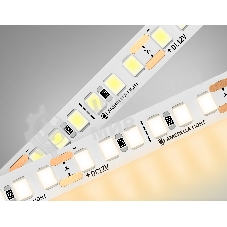 Светодиодная лента Ambrella light GS1301 2835 180Led/ 14.4W m/ 12V IP20 3000K/ 5000*8*1.2mm (2 конт.)