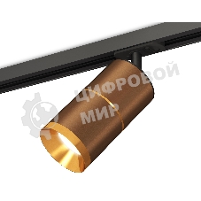 Светильник Ambrella light XT7404002 SCF/PYG/SBK кофе песок/золото желтое полированное/черный песок MR16 GU5.3