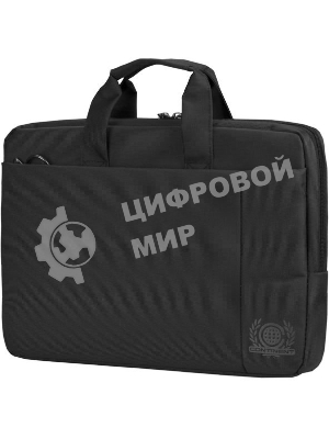 Сумка для ноутбука Сумка Continent CC-215 BK (полиэстр, черный 15,6'')