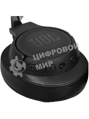 Беспроводные/проводные наушники JBL Tune 720BT черный, полноразмерные, Bluetooth + проводной, быстрая зарядка