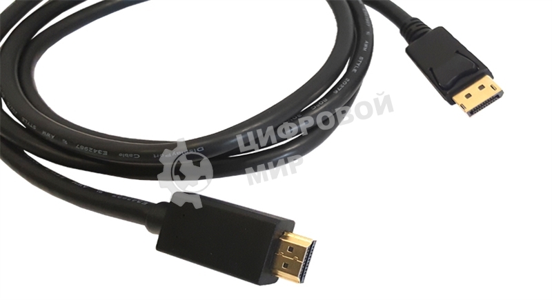 Кабель Kramer C-DPM/HM-3 DisplayPort-HDMI (Вилка - Вилка), 0,9 м
