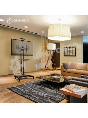 Мобильная стойка ONKRON TS1551 черный