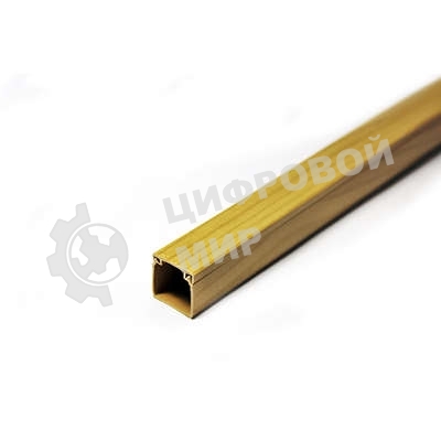 Кабель-канал 12х12 L2000 пластик с двойным замком сосна УралПак КК-3112012-200