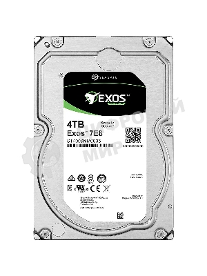 Жесткий диск Seagate HDD 4Tb Exos 7E8 HDD ST4000NM003A 3.5