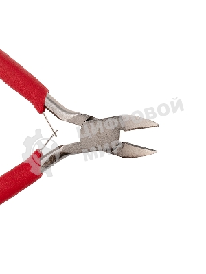 Кусачки для точных работ Rexant 115 мм никелированные, авторазжим, обливные рукоятки