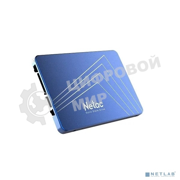 Накопитель SSD Netac N600S, 512Gb, SATA III, 2.5