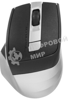Мышь беспроводная A4Tech Fstyler FB35C серый/черный, 2000 dpi, радиоканал, Bluetooth, USB, кнопки - 6