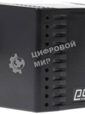 Стабилизатор напряжения Powercom Voltage Regulator, 3000VA, Black, Schuko