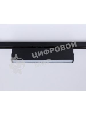 Трековый однофазный светильник Ambrella light GL6767 BK черный LED 12W 4200K 300*22*48