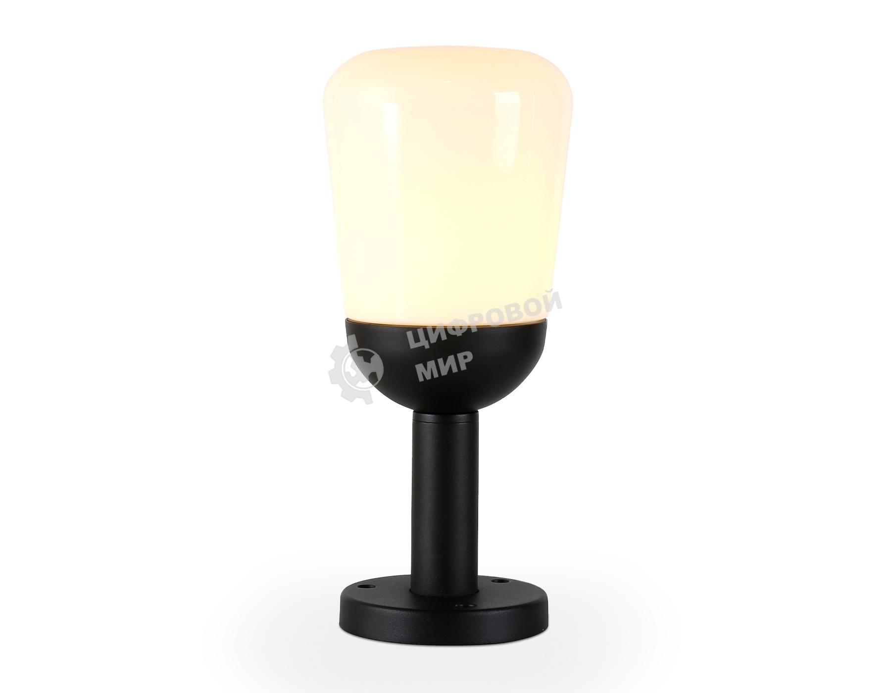 Светильник Ambrella light ST2087 BK/FR черный/белый матовый IP54 E27 max 40W D150*350