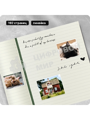 Блокнот Moleskine CLASSIC SOFT QP616K15 Large 130х210 мм 192 стр. линейка мягкая обложка зеленый