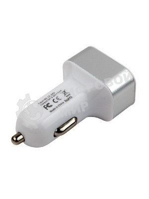 Адаптер питания Cablexpert MP3A-UC-CAR17, 12V->5V 3-USB, 2.1/2/1A