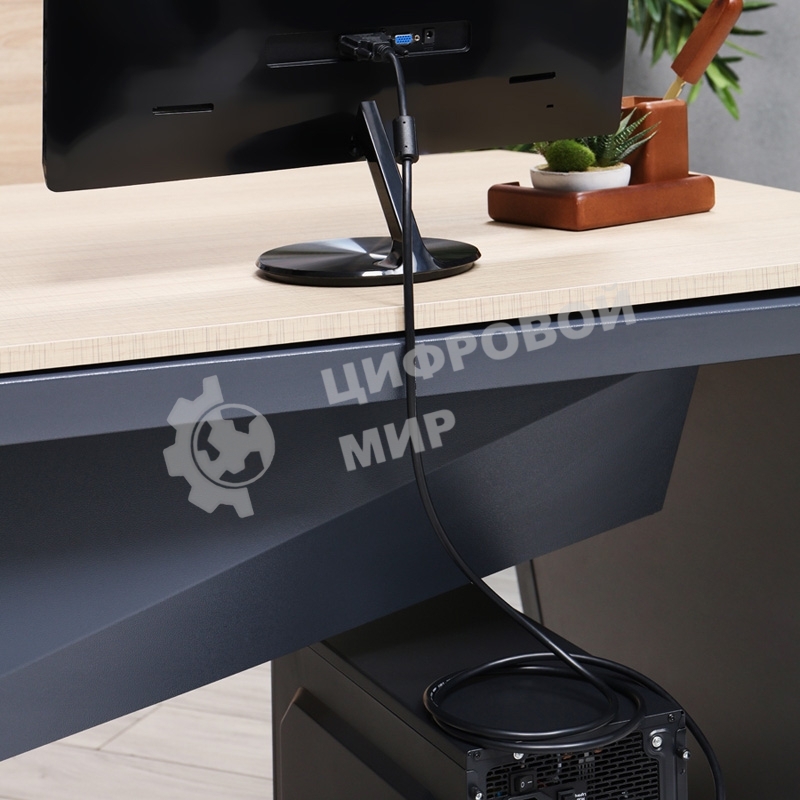 Шнур Rexant HDMI - DVI-D с фильтрами, длина 2 метра (GOLD) (PE пакет)