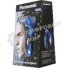 Электробритва сетчатая Panasonic ES-SL41A520 реж.эл.:1 питан.:аккум. синий/черный