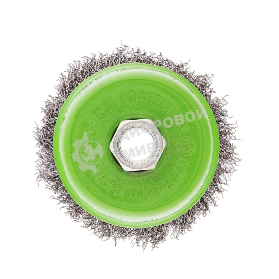 Щетка для УШМ Сибртех 75 мм, М14, 