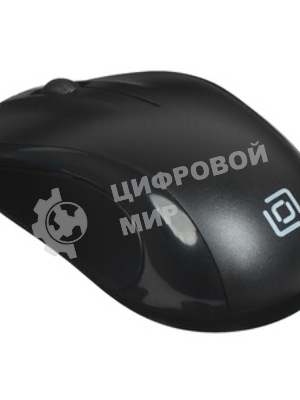Мышь проводная Oklick 185V2 черный, 1200 dpi, USB, кнопки - 3