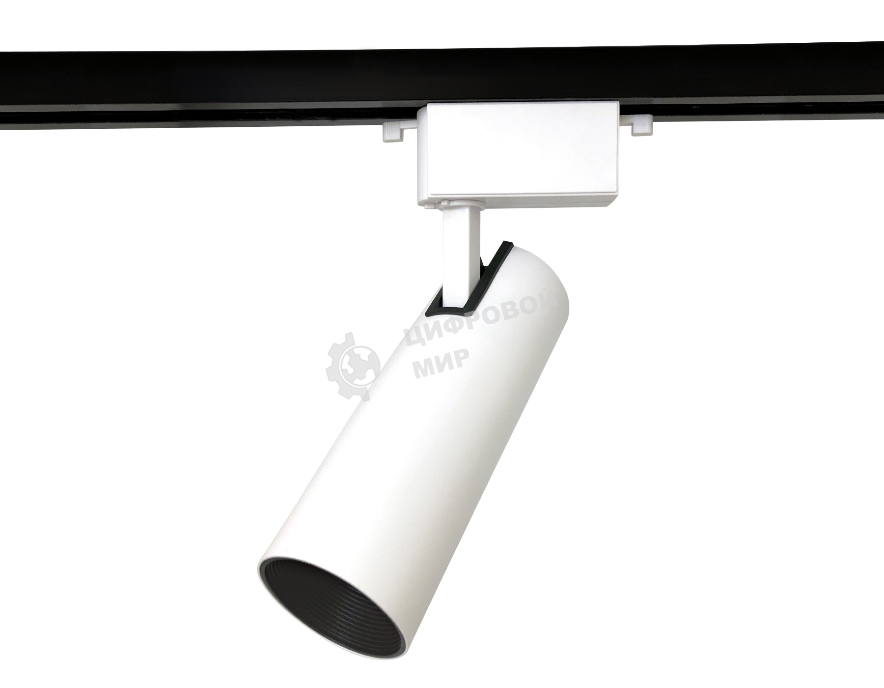 Трековый однофазный светодиодный светильник Ambrella light GL5853 WH/BK белый/черный LED 30W 4200K 24°