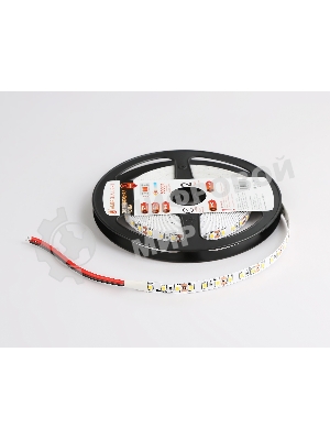 Светодиодная лента GS1101 2835 120Led/ 9.6W m/ 12V IP20 3000K/ 5000*8*1.2mm (2 конт.)