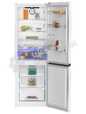 Холодильник Beko B3RCNK362HW белый двухкамерный 220/100л морозилка снизу