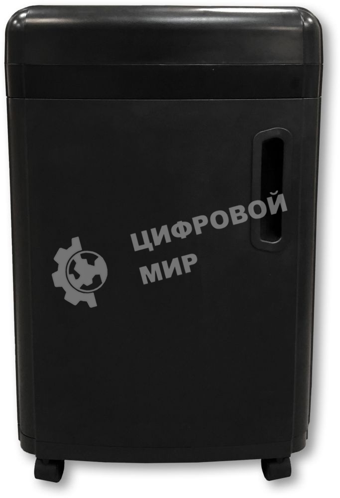 Шредер Office Kit S180 (0,8х1) черный (секр.P-7)/фрагменты/5лист./32лтр./пл.карты/CD