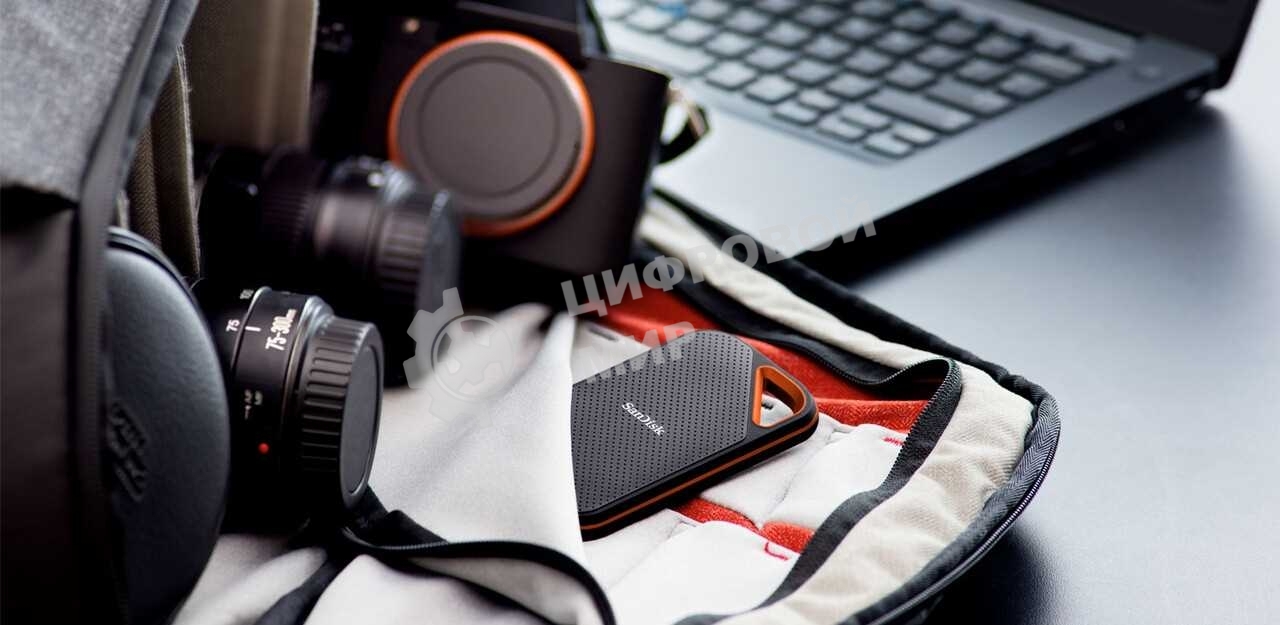 Внешний SSD USB3.1 2TB EXT. SDSSDE81-2T00-G25 SANDISK