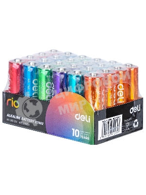 Батарея Deli Rio AA (4шт) спайка