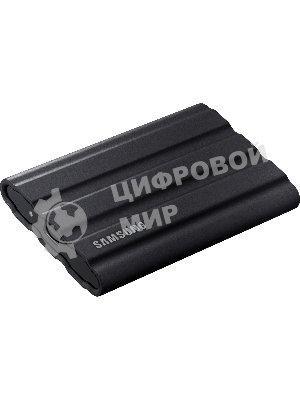 Внешний SSD Samsung T7 Shield, 2TB, USB 3.2 Gen 2 Type-C, R/W 1050/1000, черный