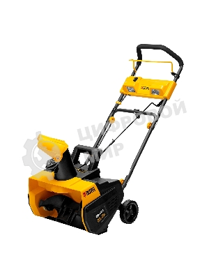 Снегоуборочная машина аккумуляторная Denzel, ESB-460-0, Li-Ion, 36В