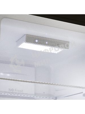 Холодильник Maunfeld MFF186NFRB черный двухкамерный 181/71л морозилка снизу, No Frost