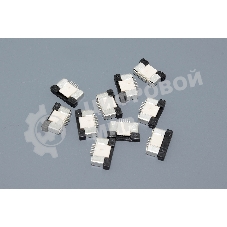 Разъем FPC Half Coverage Bottom Contact 0.5K-BX-6PWB 6 pin высота 2мм шаг 0,5мм 10 шт