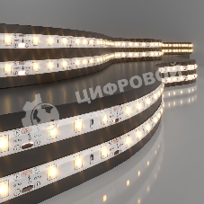 Лента светодиодная 2835 12V 60Led 4,8W IP65 / 60Led 4,8W IP65 3300K теплый белый