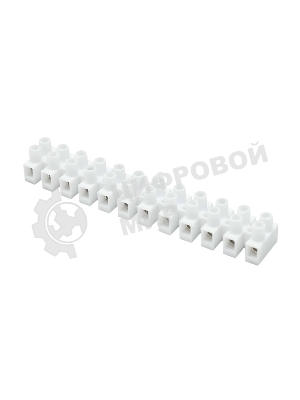 Колодка клеммная 12х4мм винт. п/п OK-432-12-PLP ДКС 43212PL/B