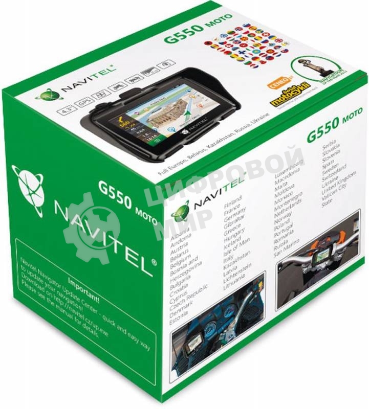 Навигатор Автомобильный GPS Navitel G550 4.3