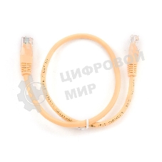 Патч-корд FTP Cablexpert cat.5e, 0.5м, литой, многожильный оранжевый
