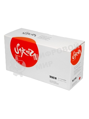 Картридж Sakura TK560M для Kyocera Mita FS-C5300DN/FS-C5350DN, ECOSYS 6030cdn, пурпурный, 10 000 к.