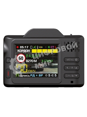 Радар-детектор Inspector CAYMAN S signature Видеорегистратор GPS приемник G-сенсор черный