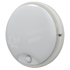 Светильник светодиодный IEK ДПО 4100Д 12Вт 4000К IP54 круг бел. ИК ДД LDPO0-4100D-12-4000-K01