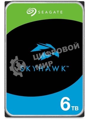 Жесткий диск Seagate SATA 6Tb 5400RPM 6Gb/S 256MB ST6000VX009