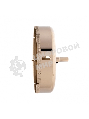 Сверло по керамической плитке и стеклу Сибртех, 110 х 55 мм, 6 гр.хв-к, с центр. сверлом