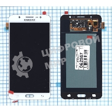 Дисплей для Samsung Galaxy J7 (2016) SM-J710F в сборе с тачскрином (OLED) белый